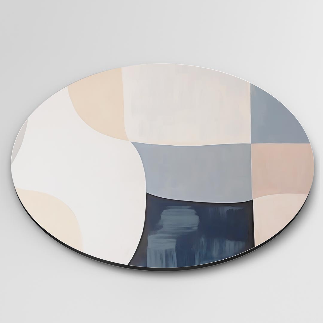 Stijlvolle Abstracte Muurcirkel