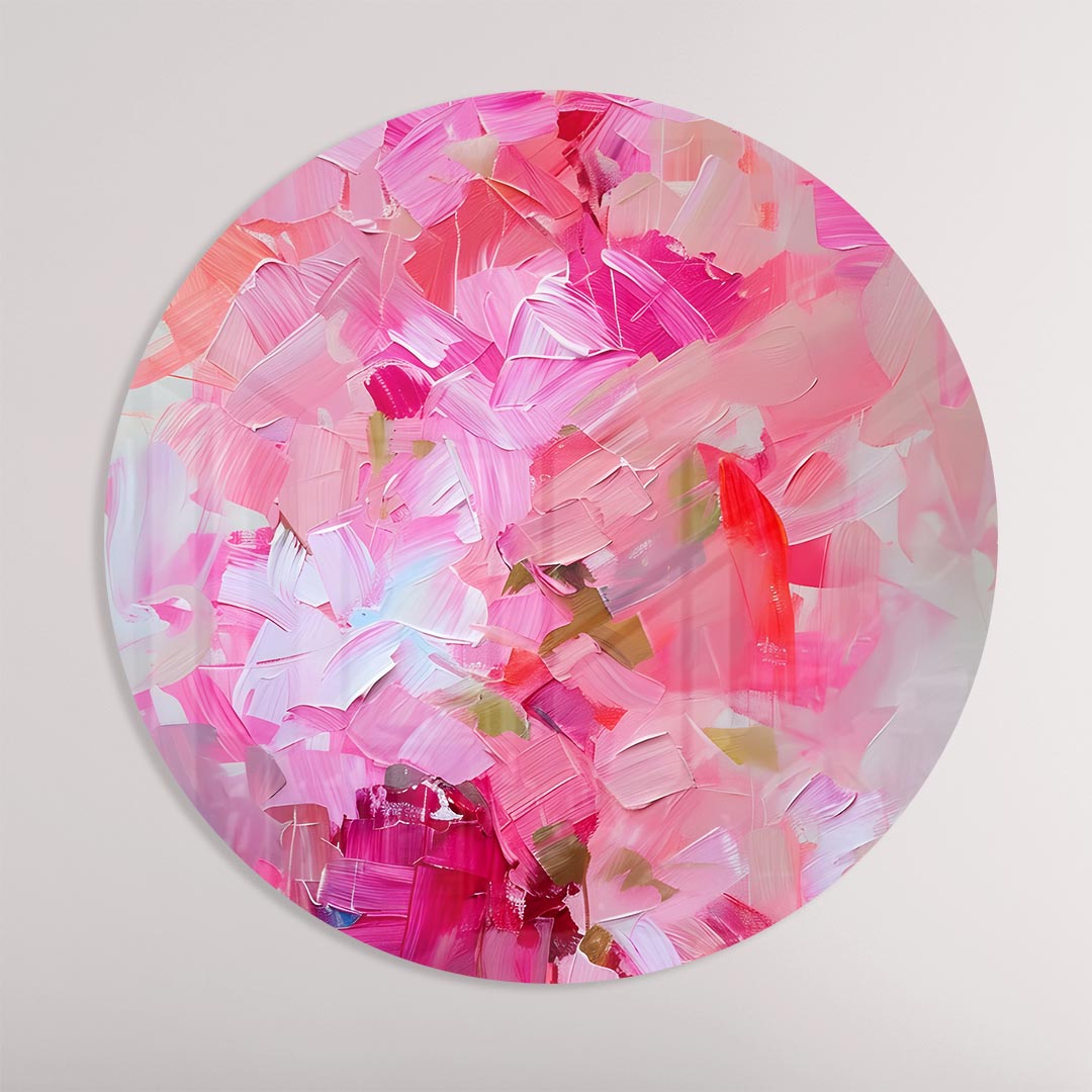 Roze Droom Muurcirkel