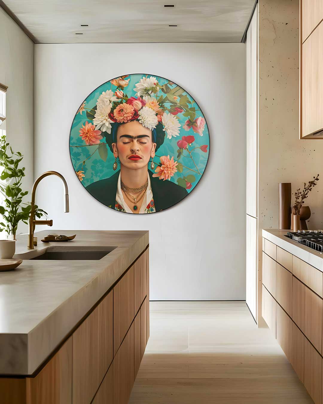 Bloemrijke Inspiring Muurcirkel