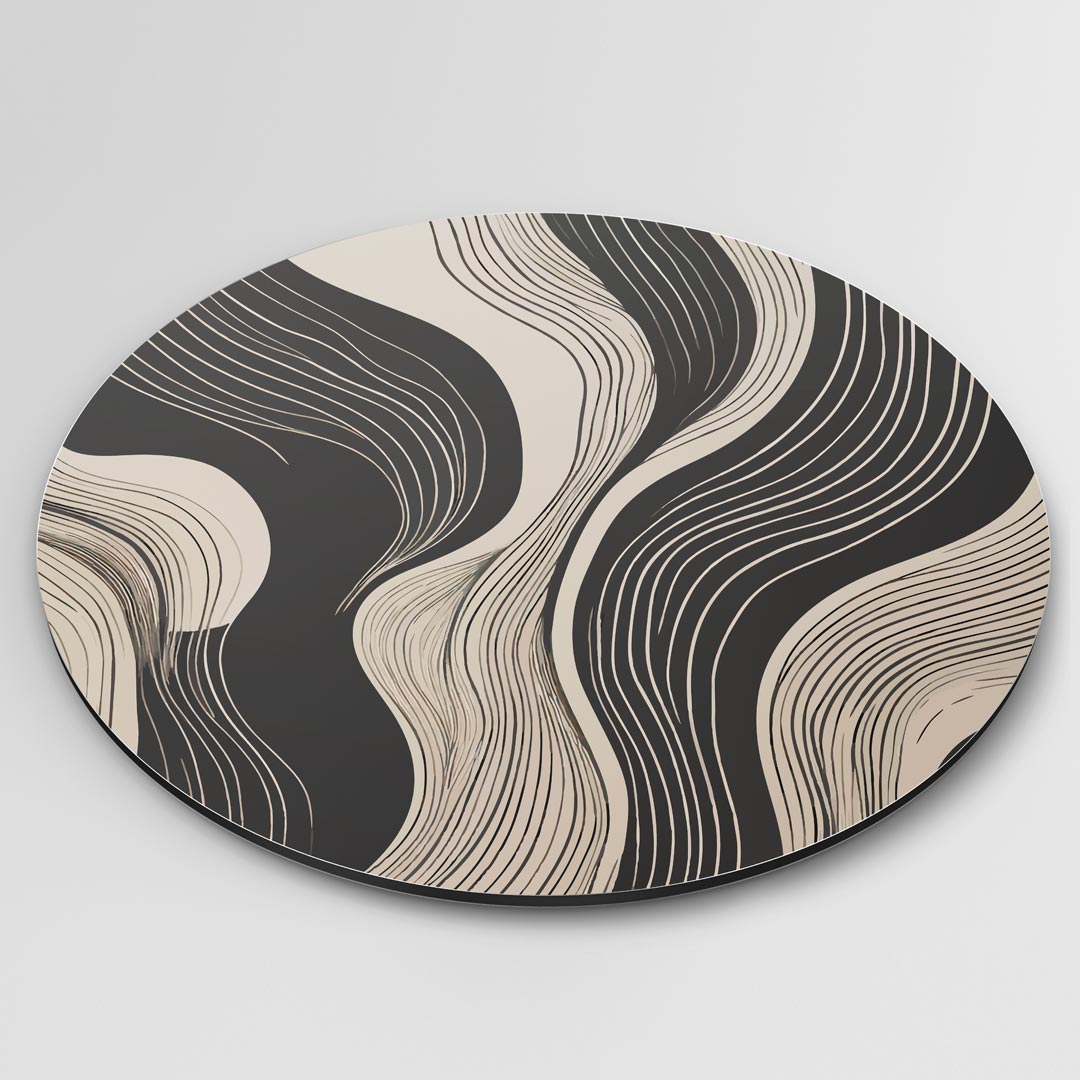 Moderne Abstracte Muurcirkel