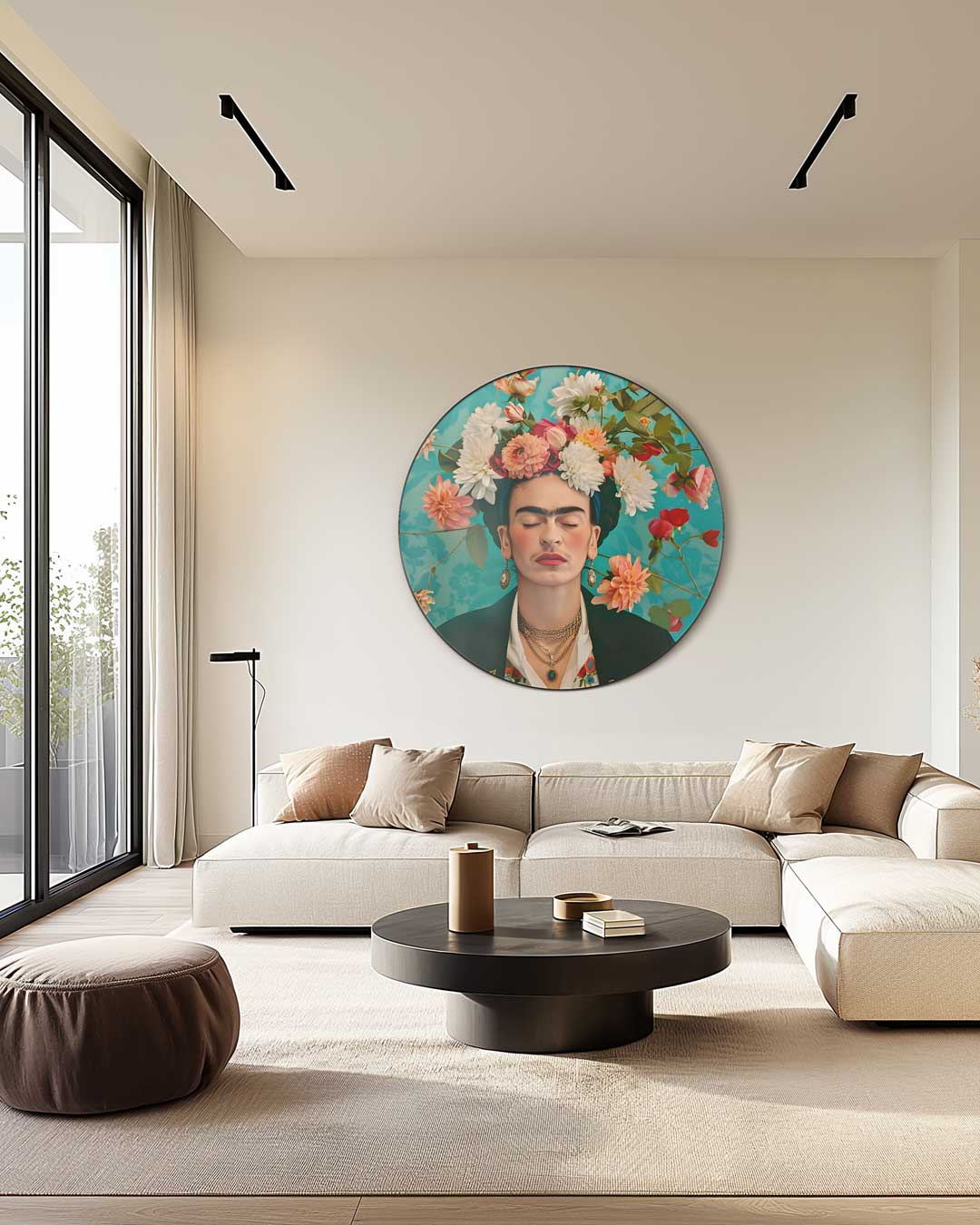 Bloemrijke Inspiring Muurcirkel