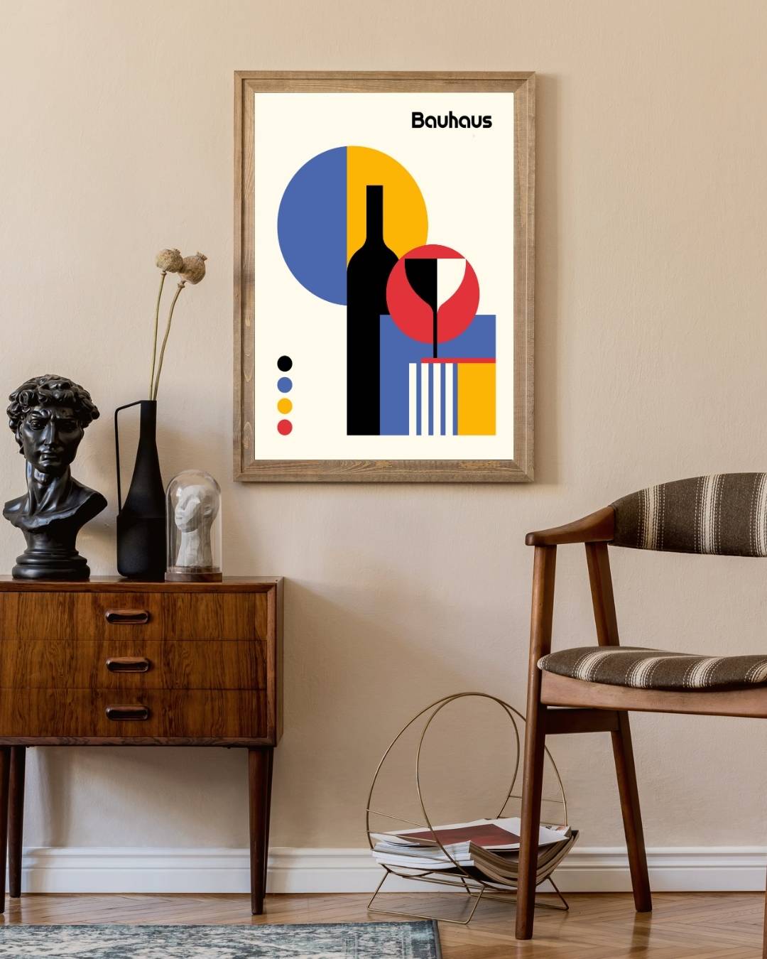 Bauhaus wave Poster