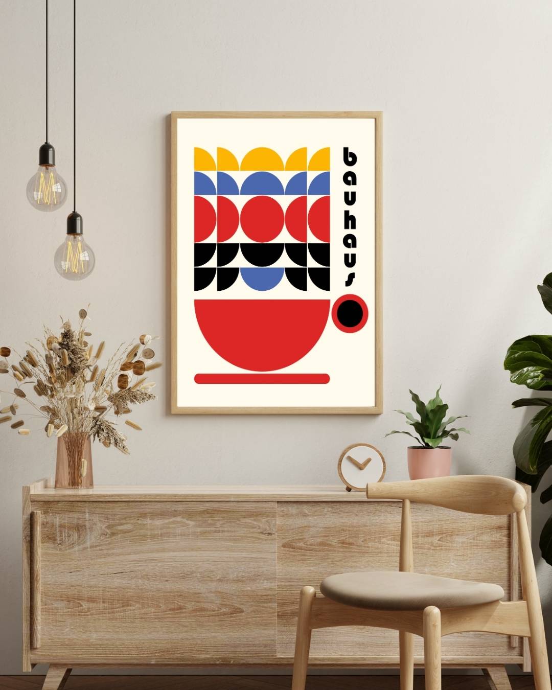 Bauhaus blokken Poster