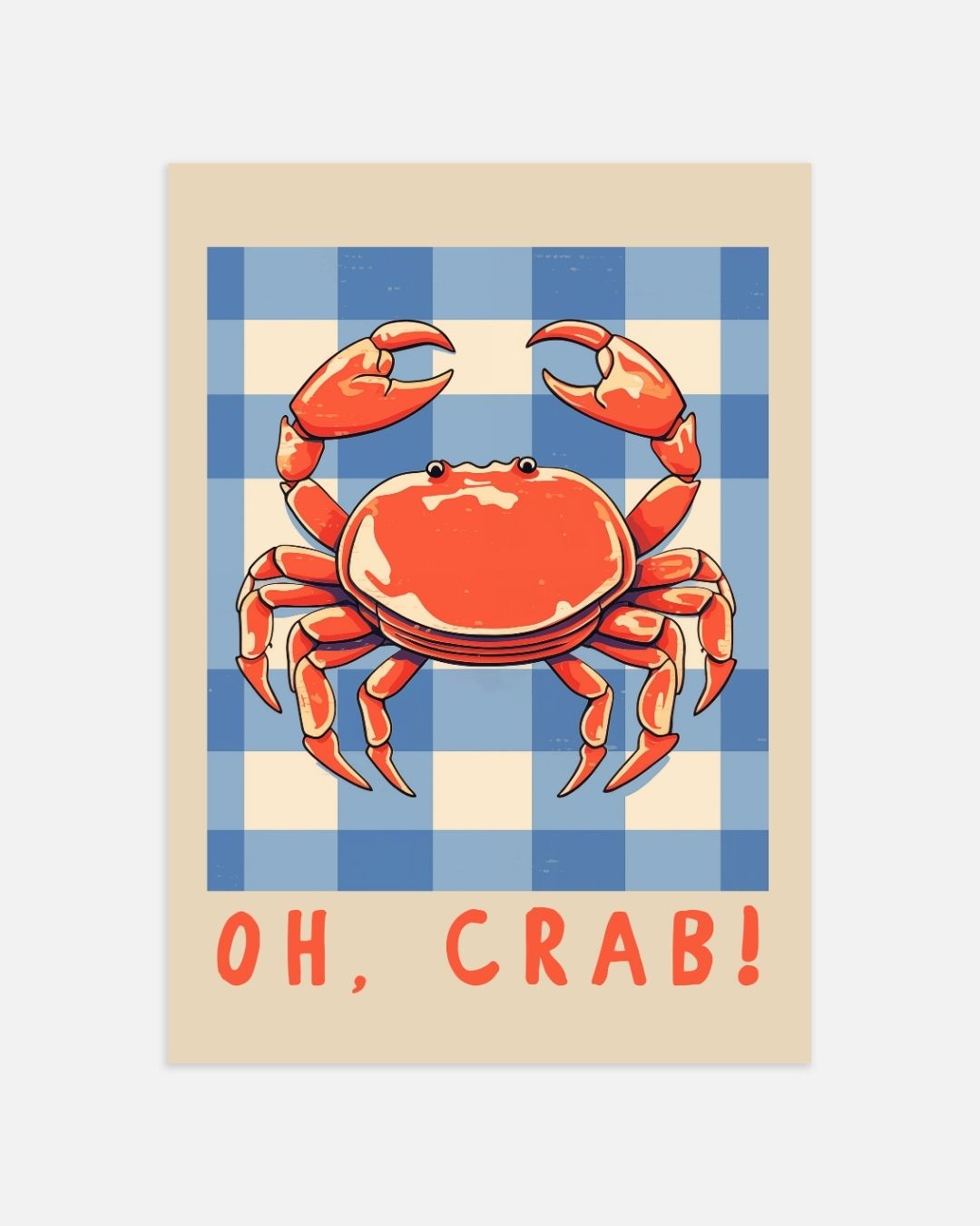 Oh, crab! Poster