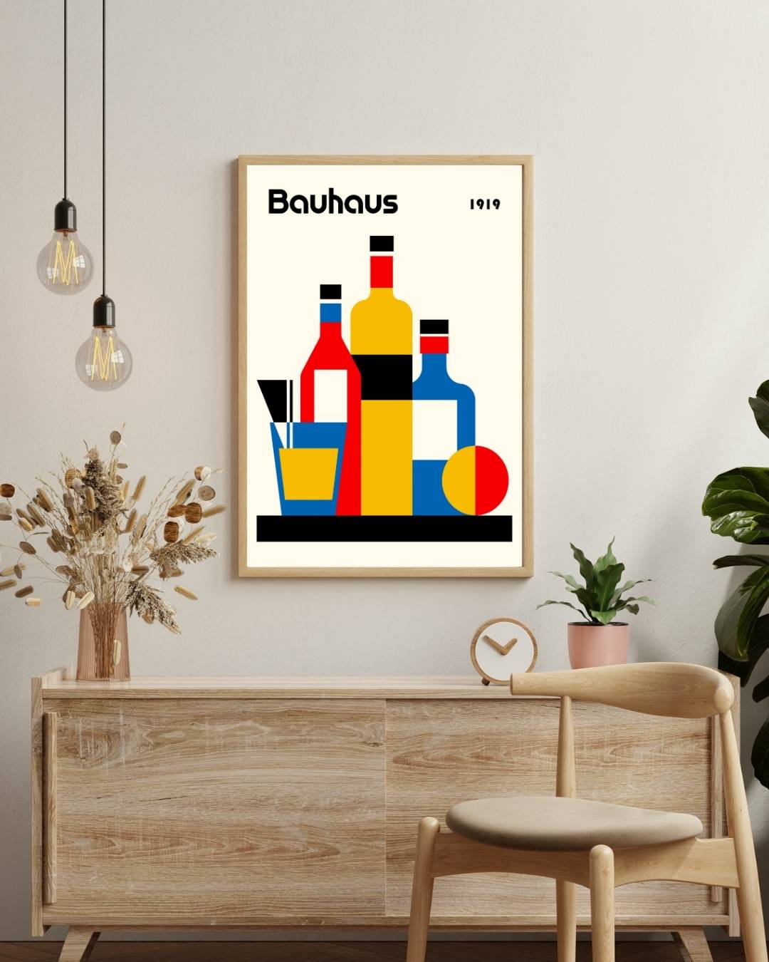 Bauhaus lijn Poster