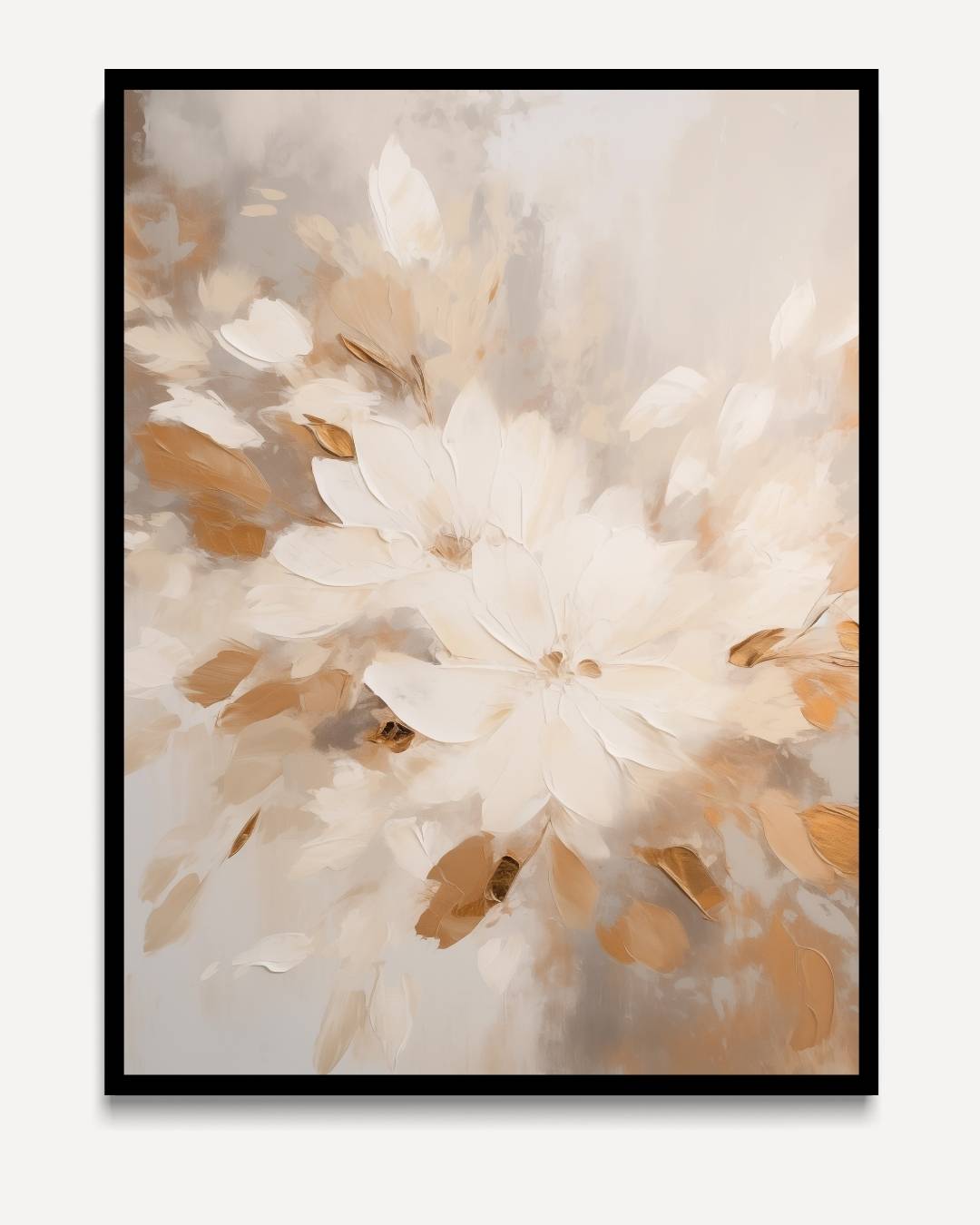 Flowers in soft shades