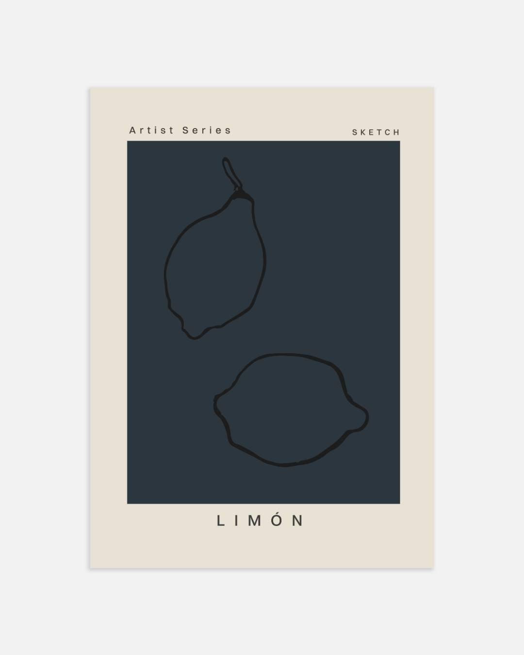 Limoen sketch Poster
