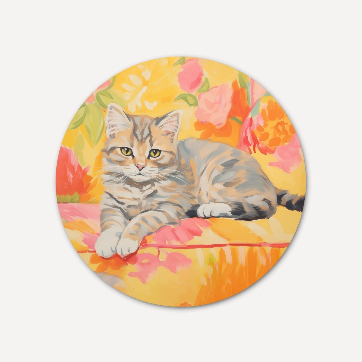 Kattencomfort Muurcirkel-WallArtistic