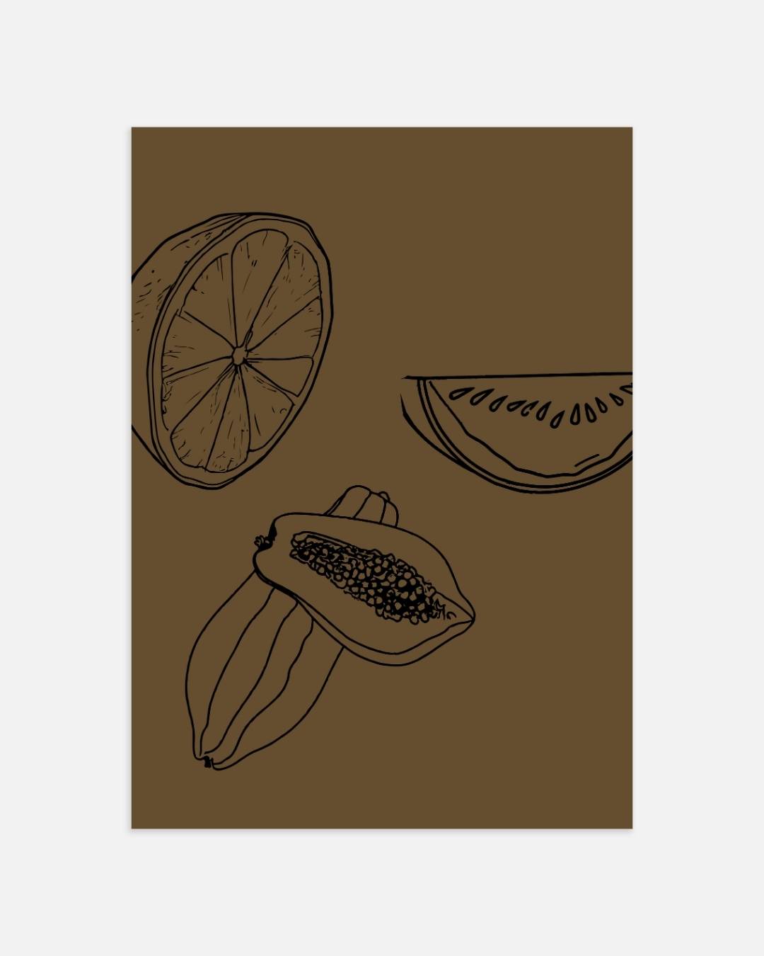 Fruit mix Poster