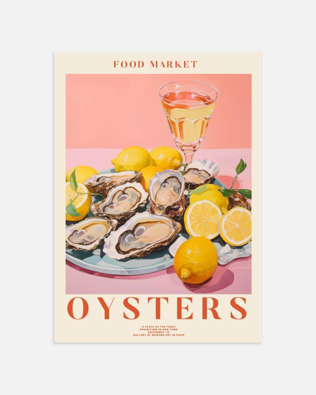 Oysters Poster