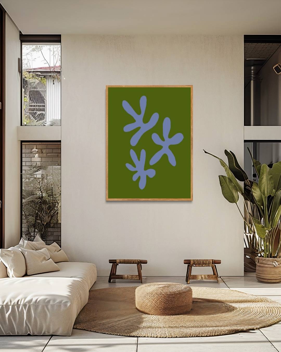 Abstract vormen Poster