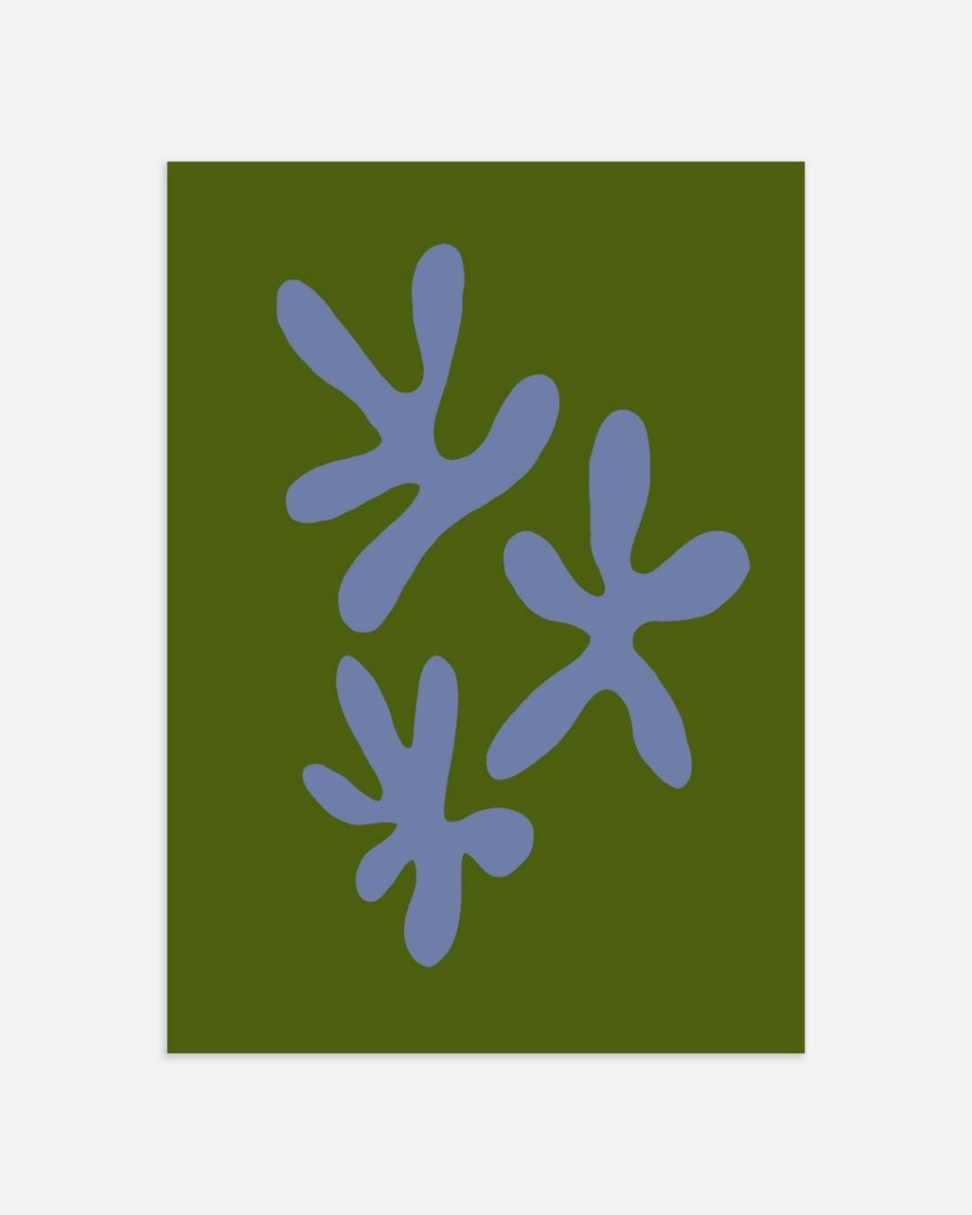 Abstract vormen Poster