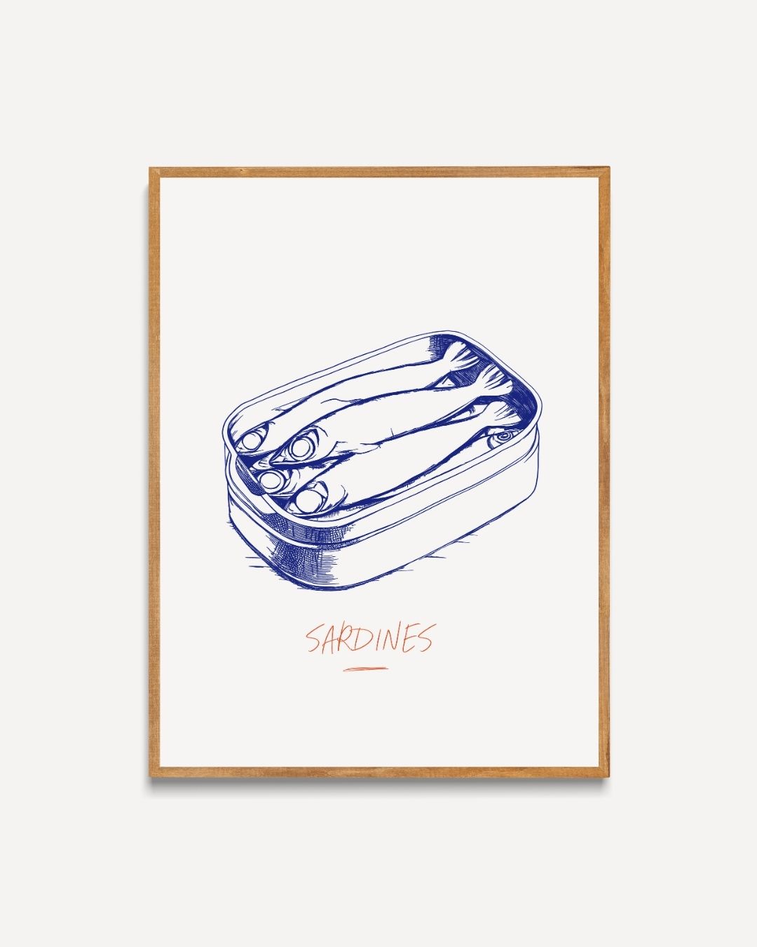 Sardinen-Poster