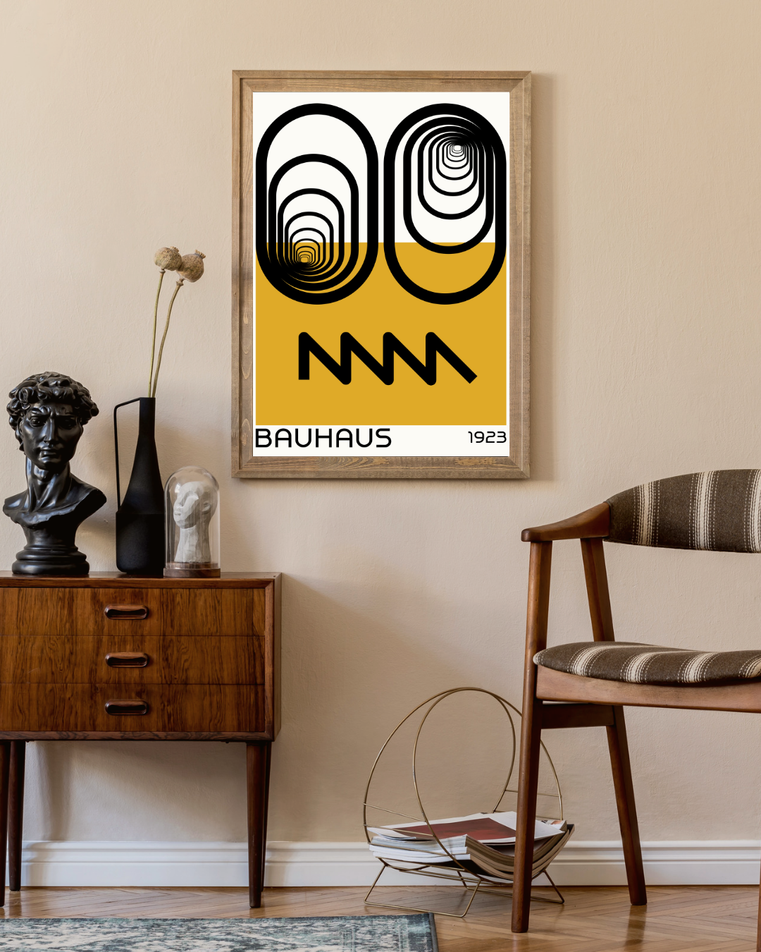 Bauhaus abstract art 1923 Poster