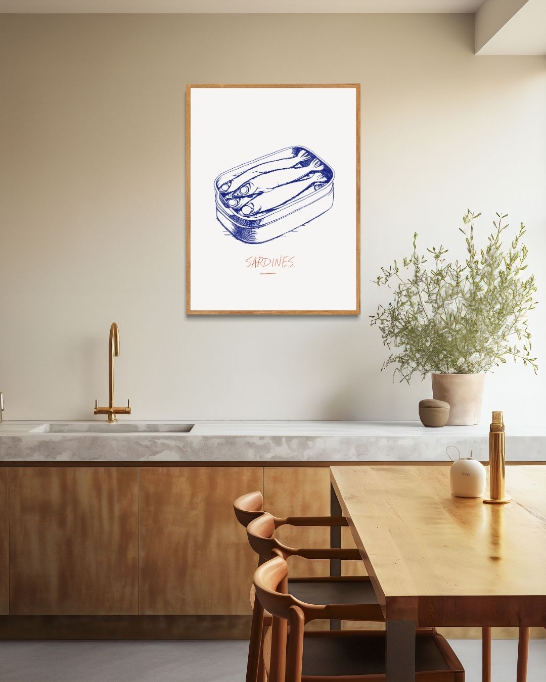 Sardinen-Poster