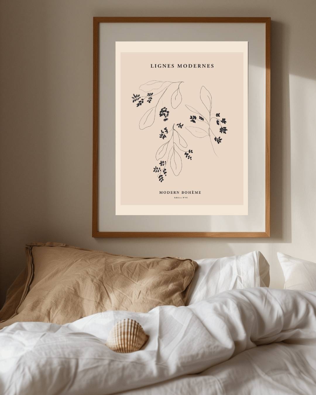 Lignes modernes Poster