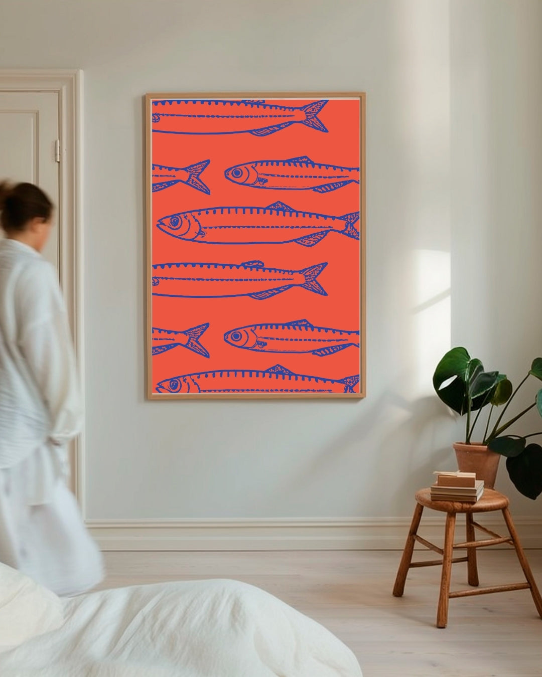 Maritieme Vis Illustratie Poster