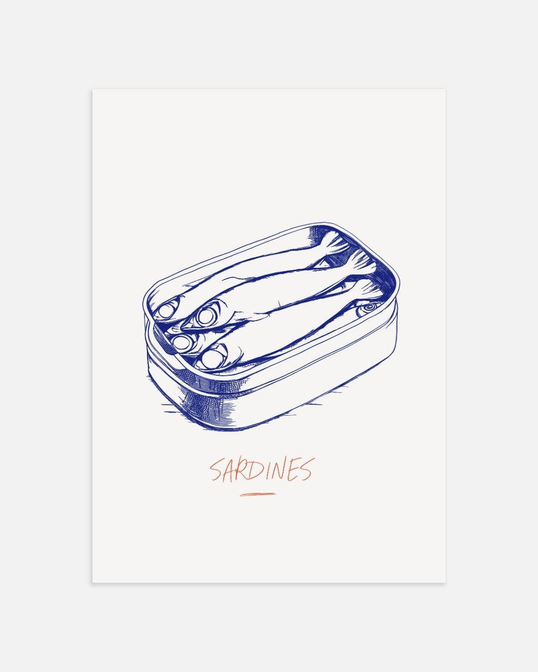 Sardinen-Poster