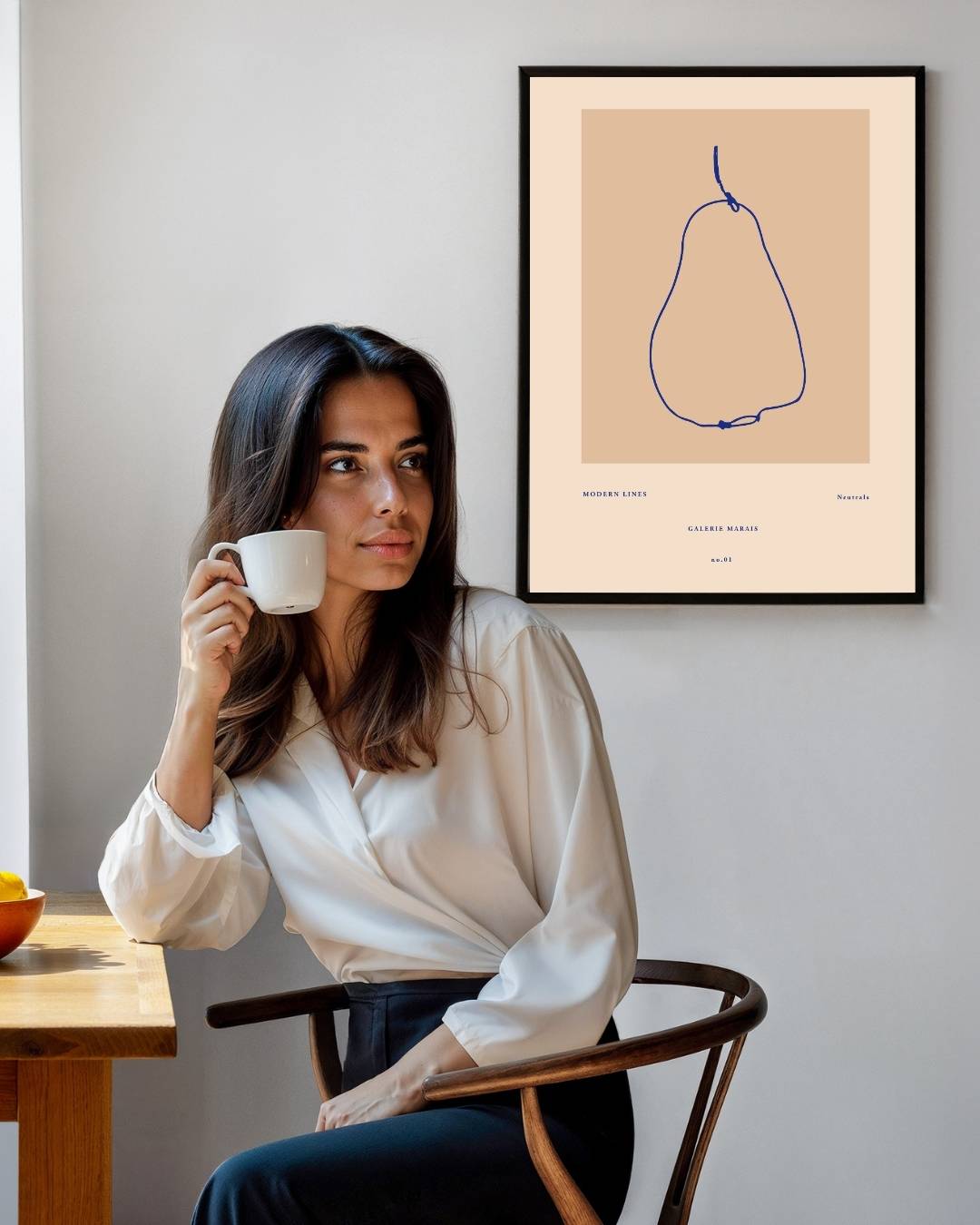 Abstracte peer Poster