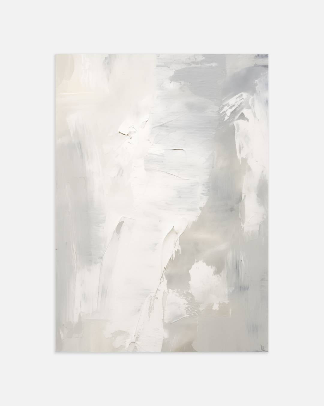 Abstracte neutrale tinten Poster