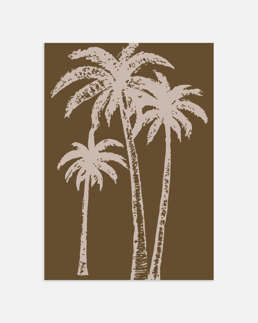 Palm trees Poster