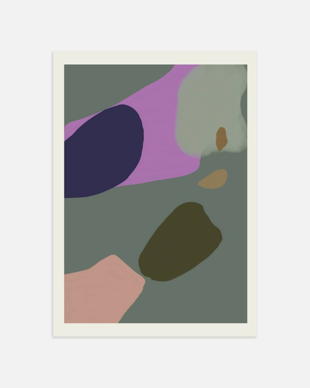 Abstracte harmonie Poster