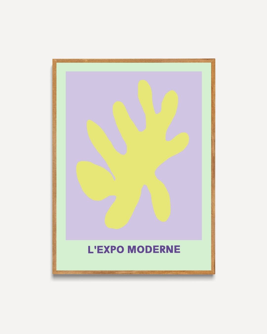 L'Expo Moderne Poster