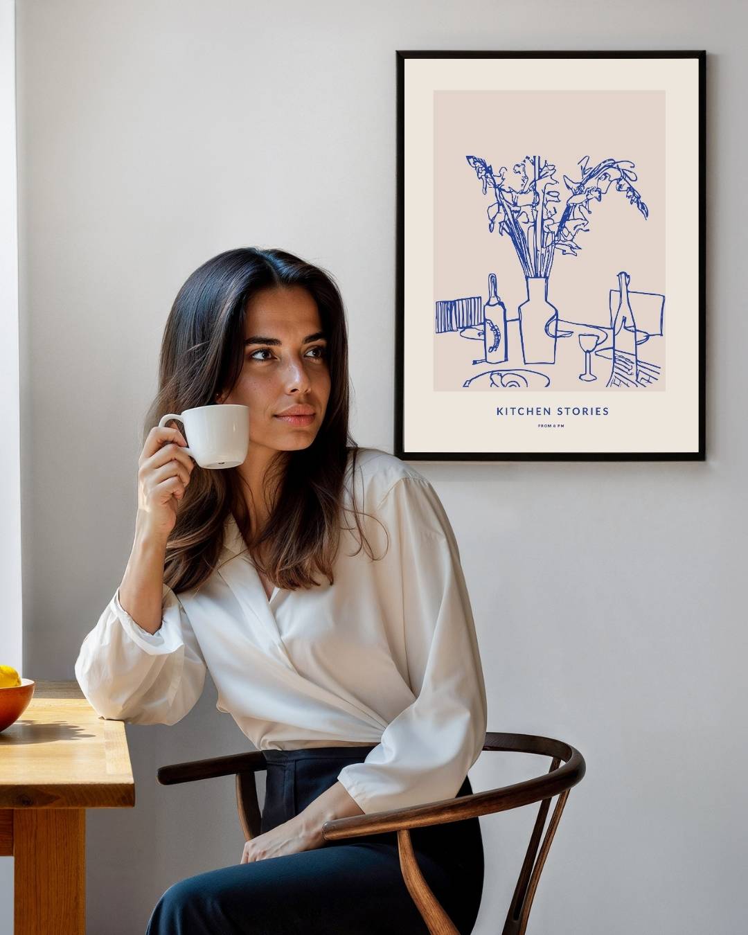 Kitchen Stories Elegant Dining Poster