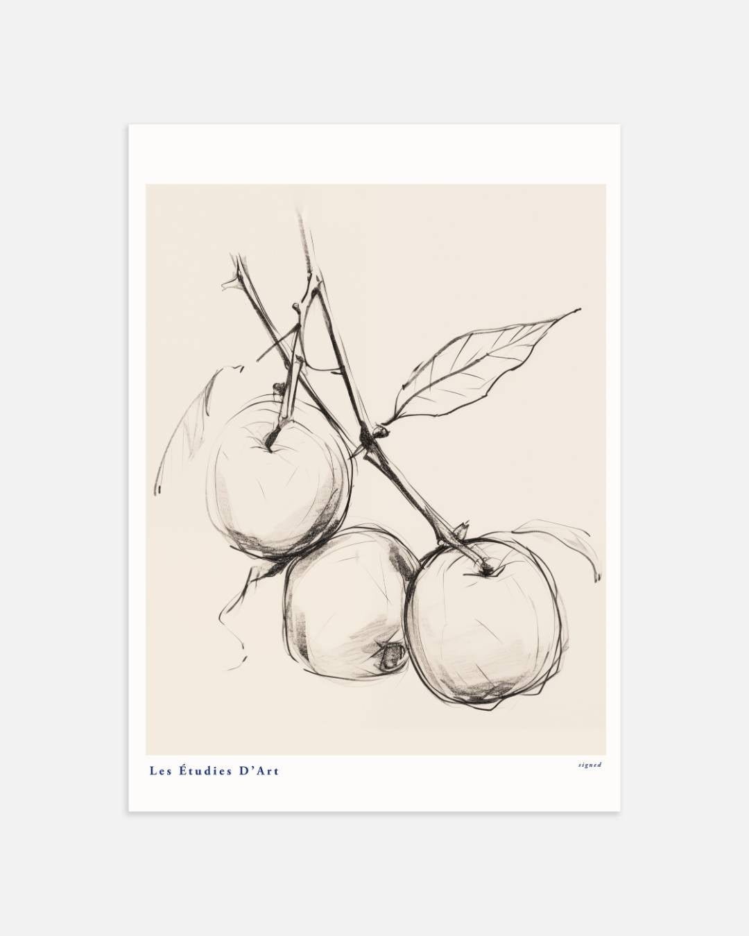 Galerie naturelle appels aan tak Poster