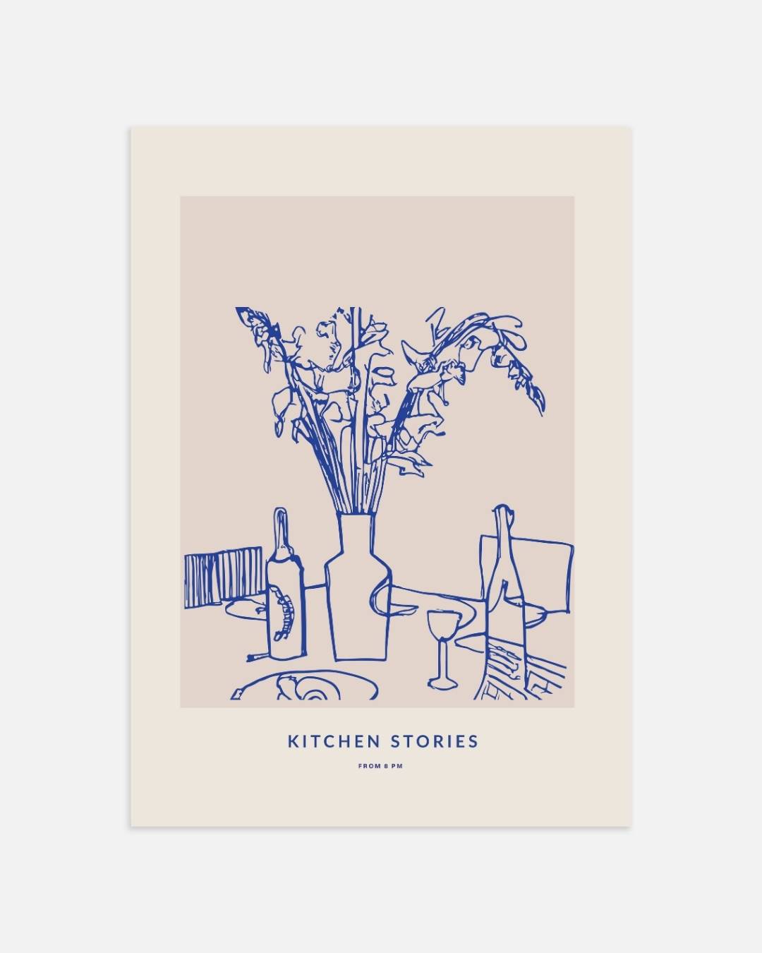Kitchen Stories Elegant Dining Poster