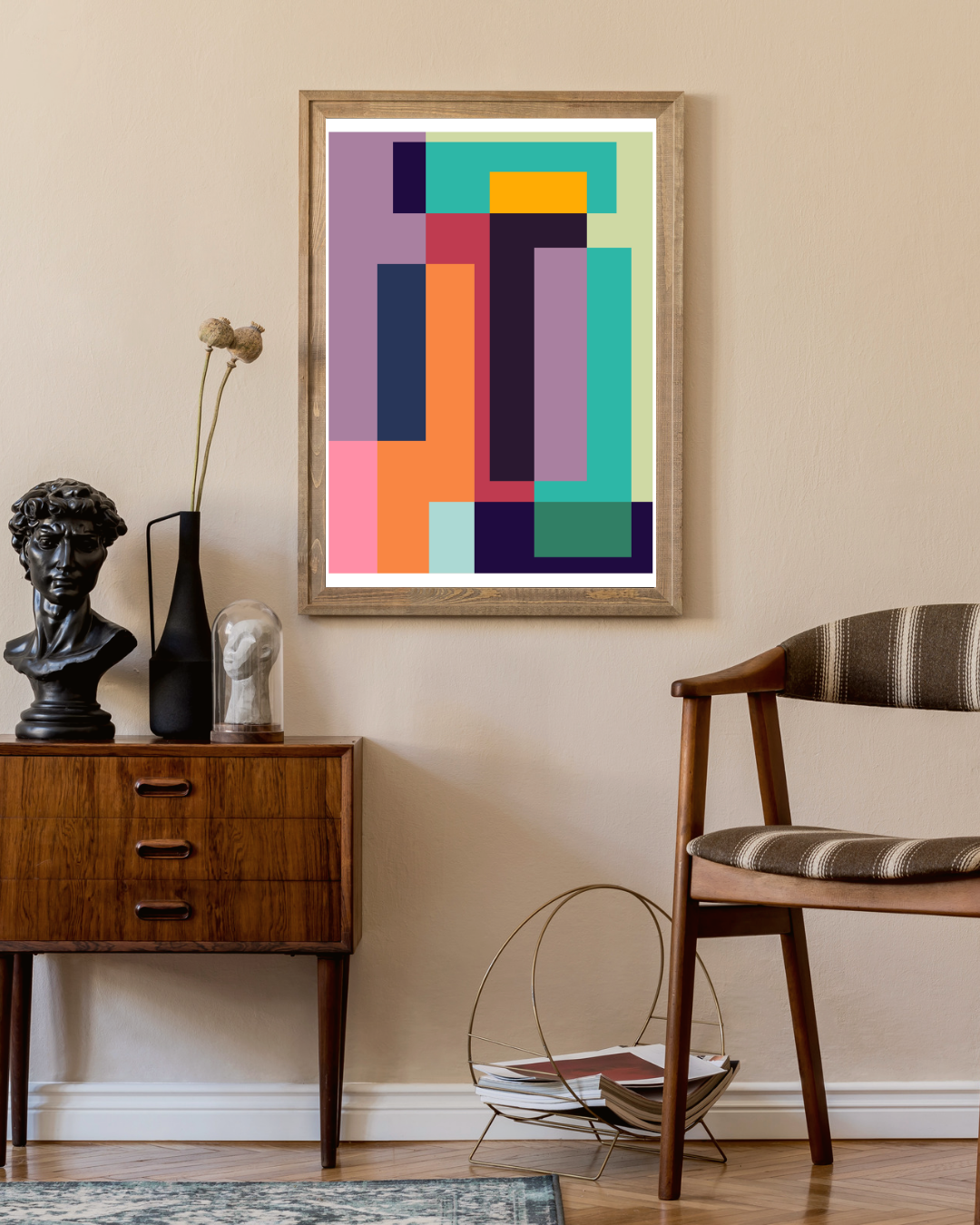 Bauhaus modern stijl Poster