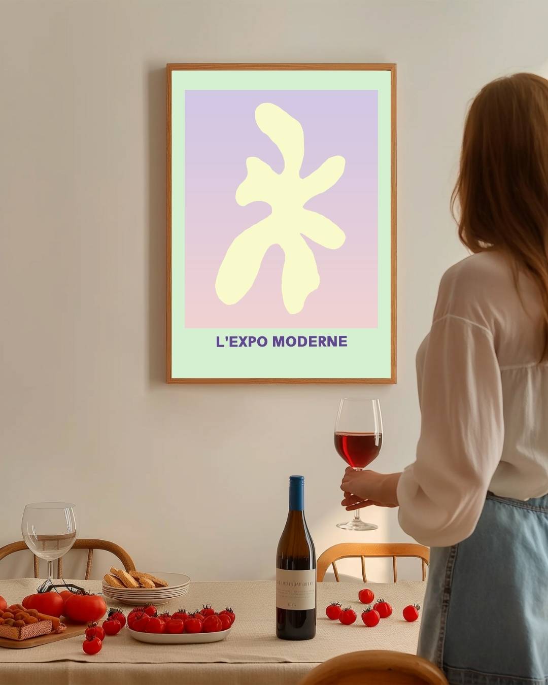 L'Expo Moderne Gradient Poster