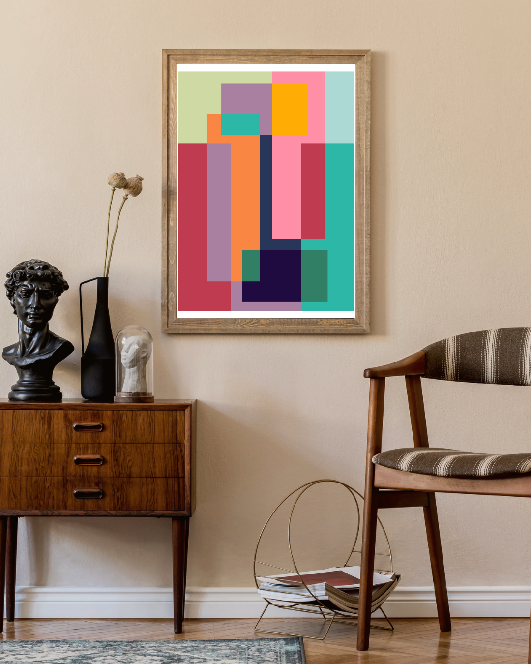 Bauhaus colorful Poster