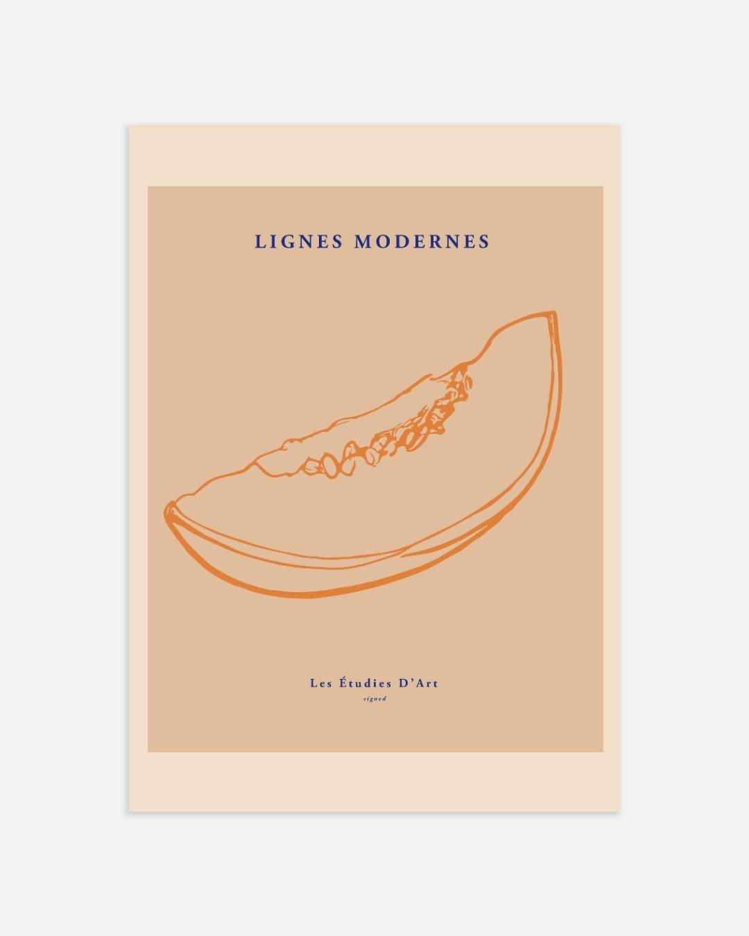 Meloen slice Poster