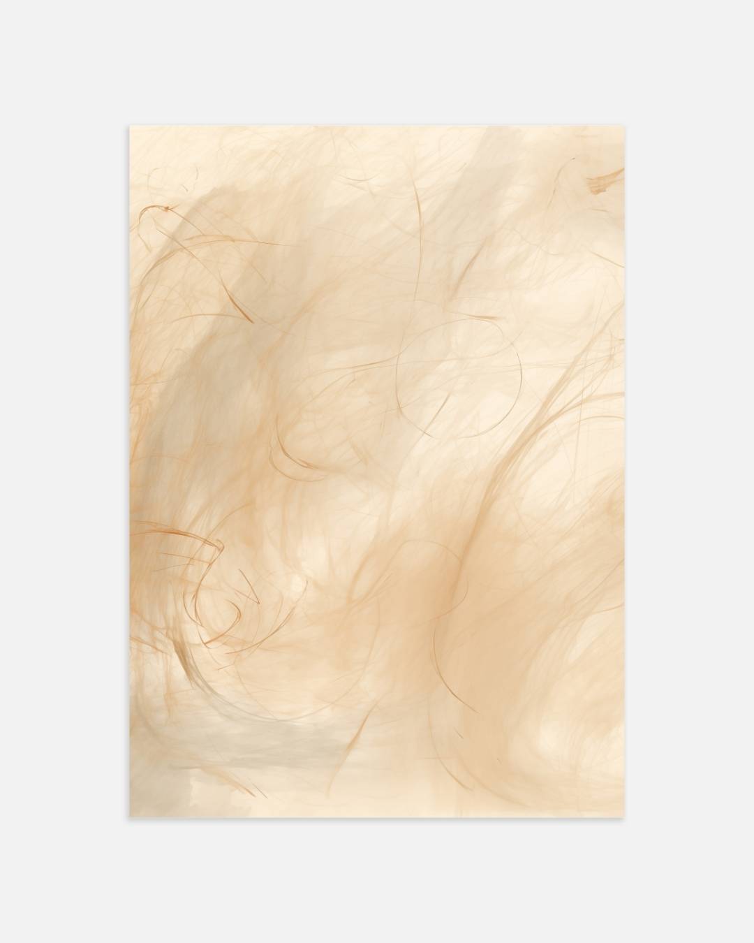Warme beige tinten Poster