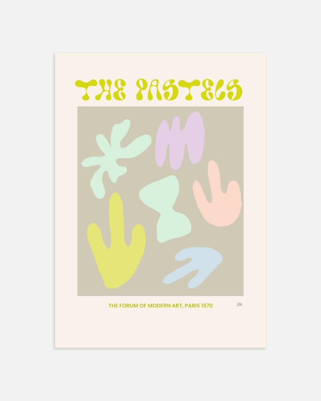 The pastels Poster