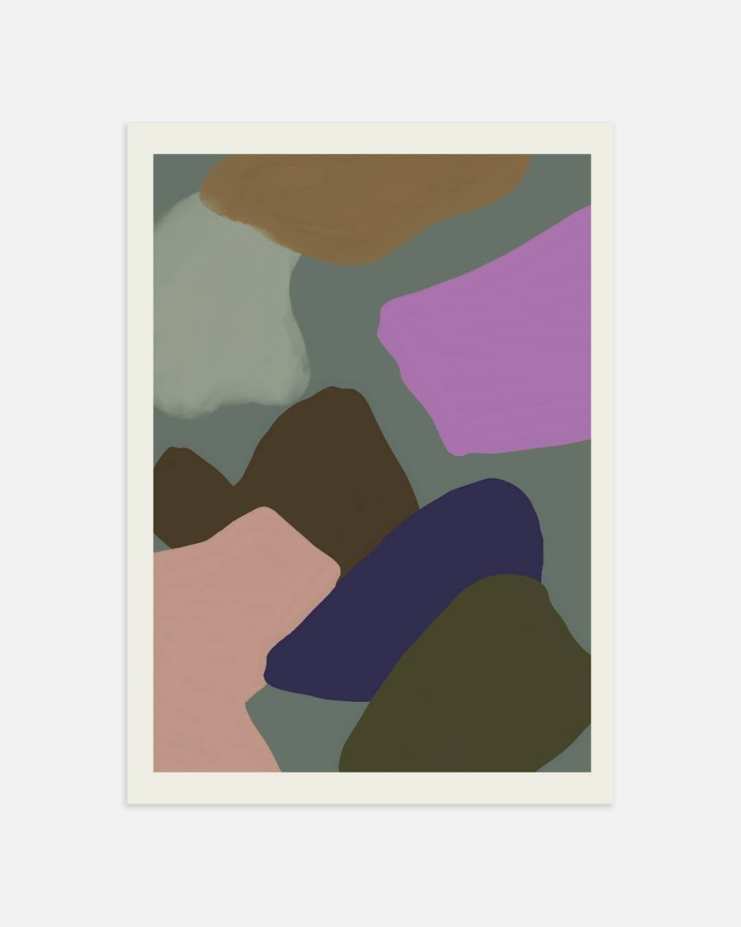 Abstracte compositie Poster