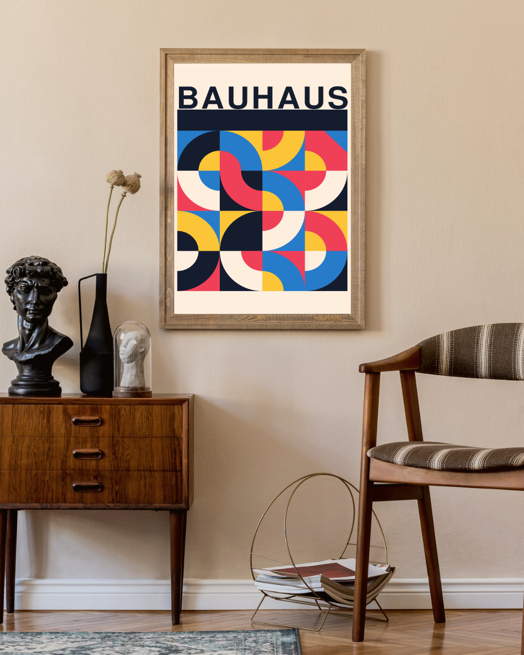 Bauhaus snake Poster