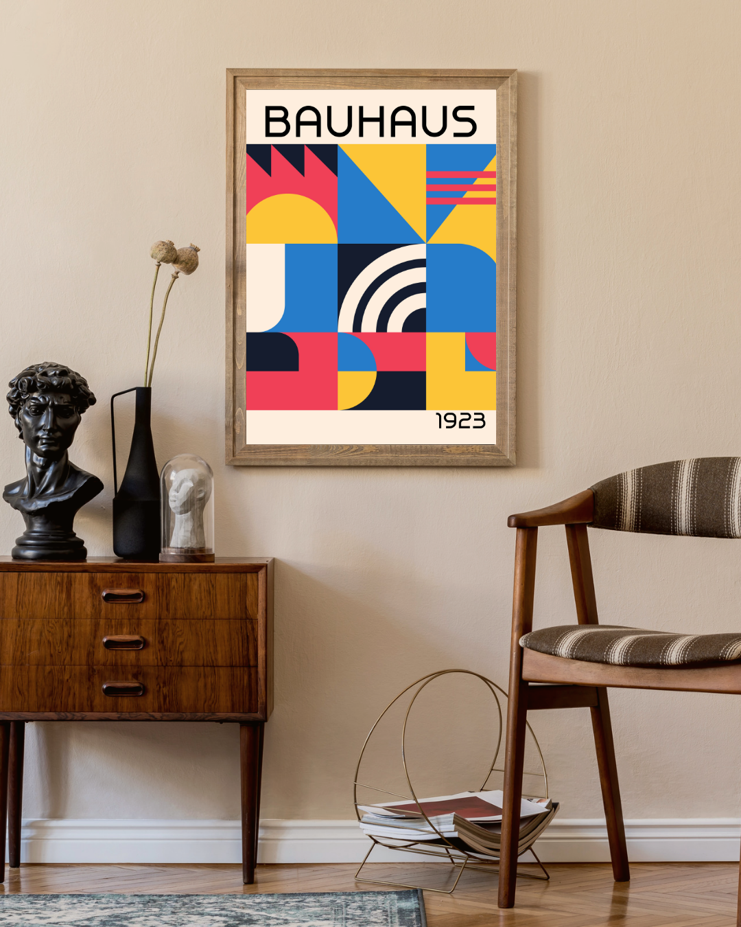 Bauhaus modern 1923 Poster