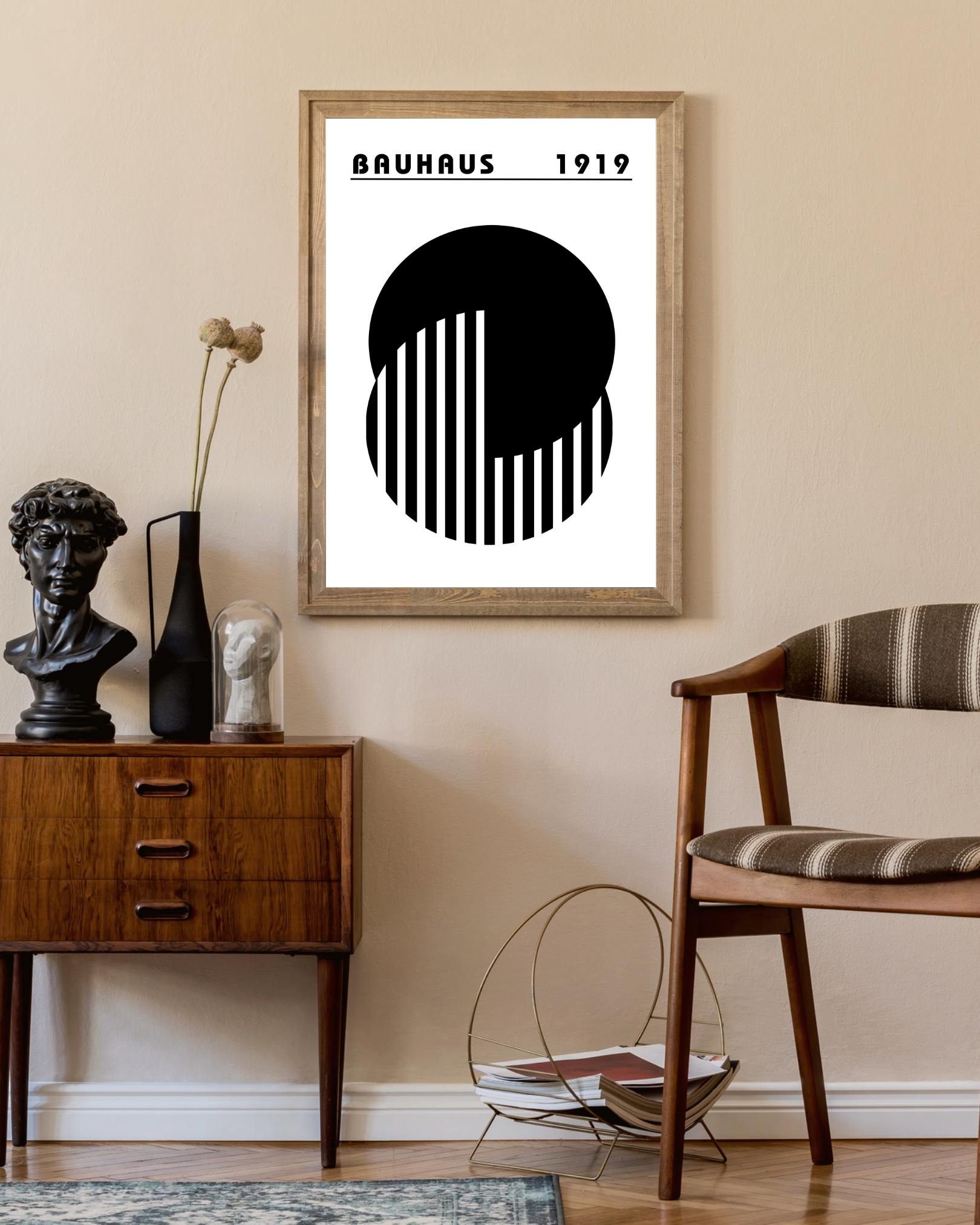 Bauhaus positive Poster