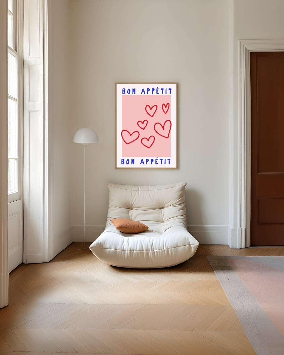 Bon Appétit Hartjes Poster