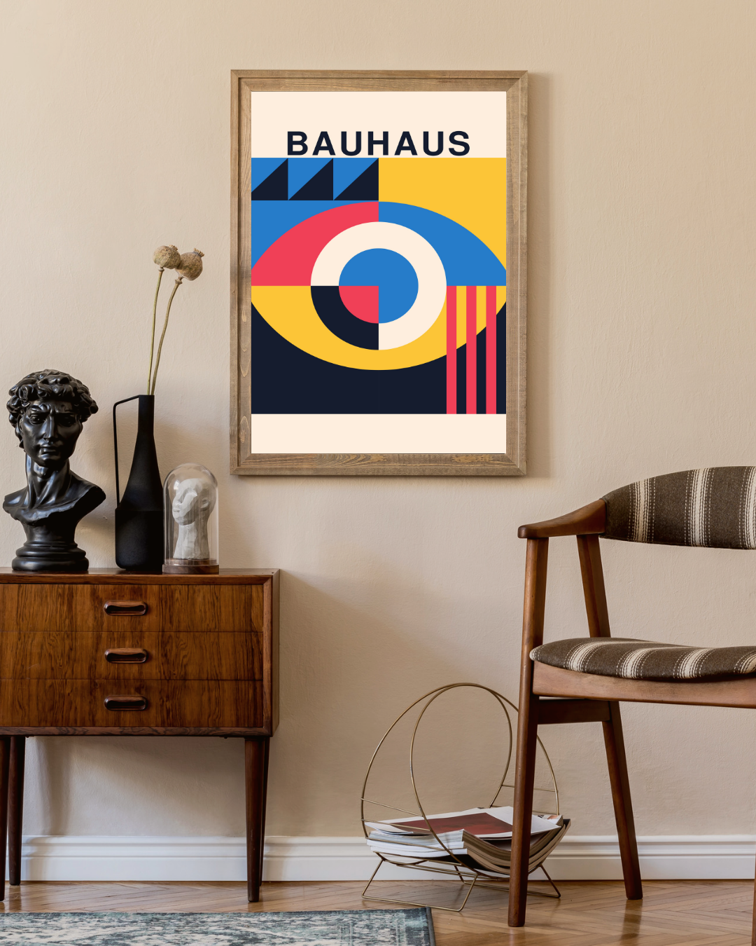 Bauhaus eye Poster