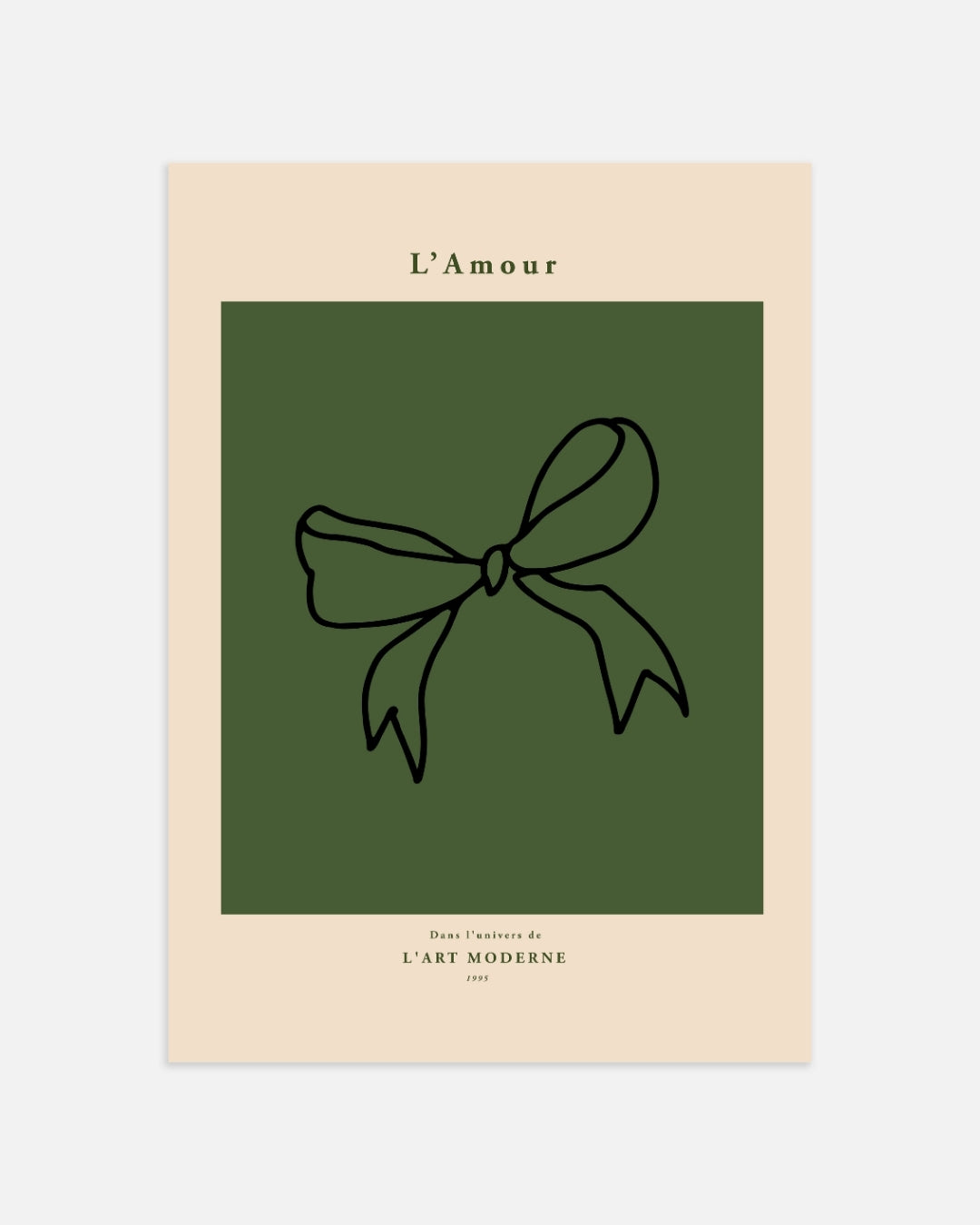 L'Amour Bohemian Poster