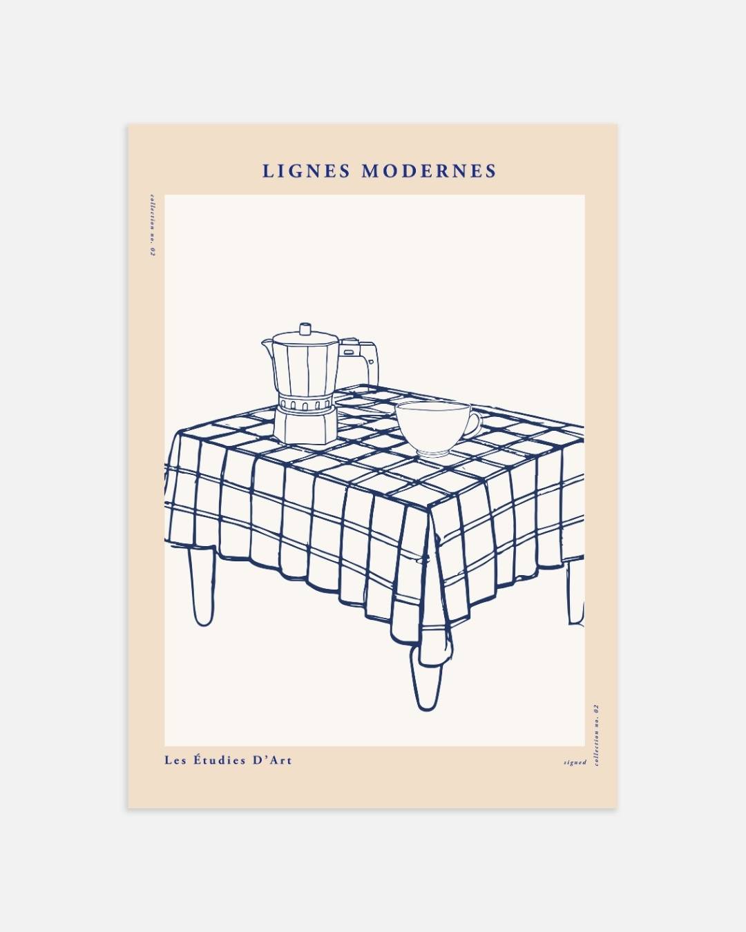 Gedekte tafel Poster