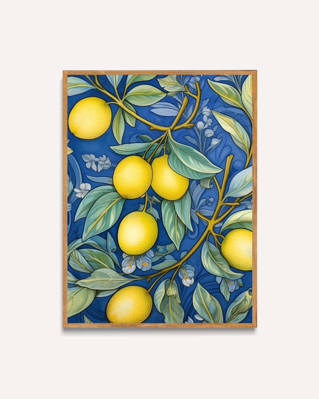 Lemon garden Poster