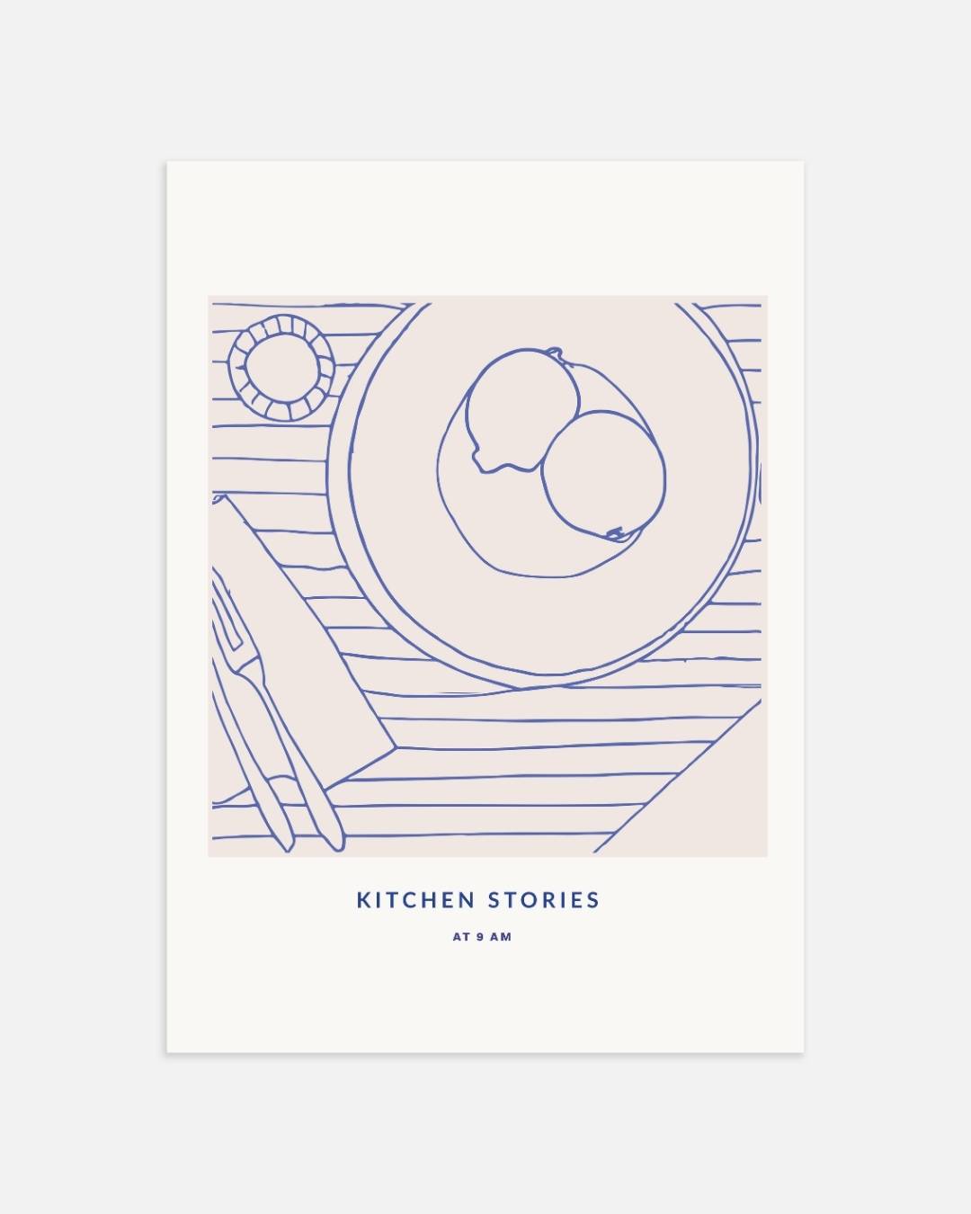 Kitchen breakfast Poster