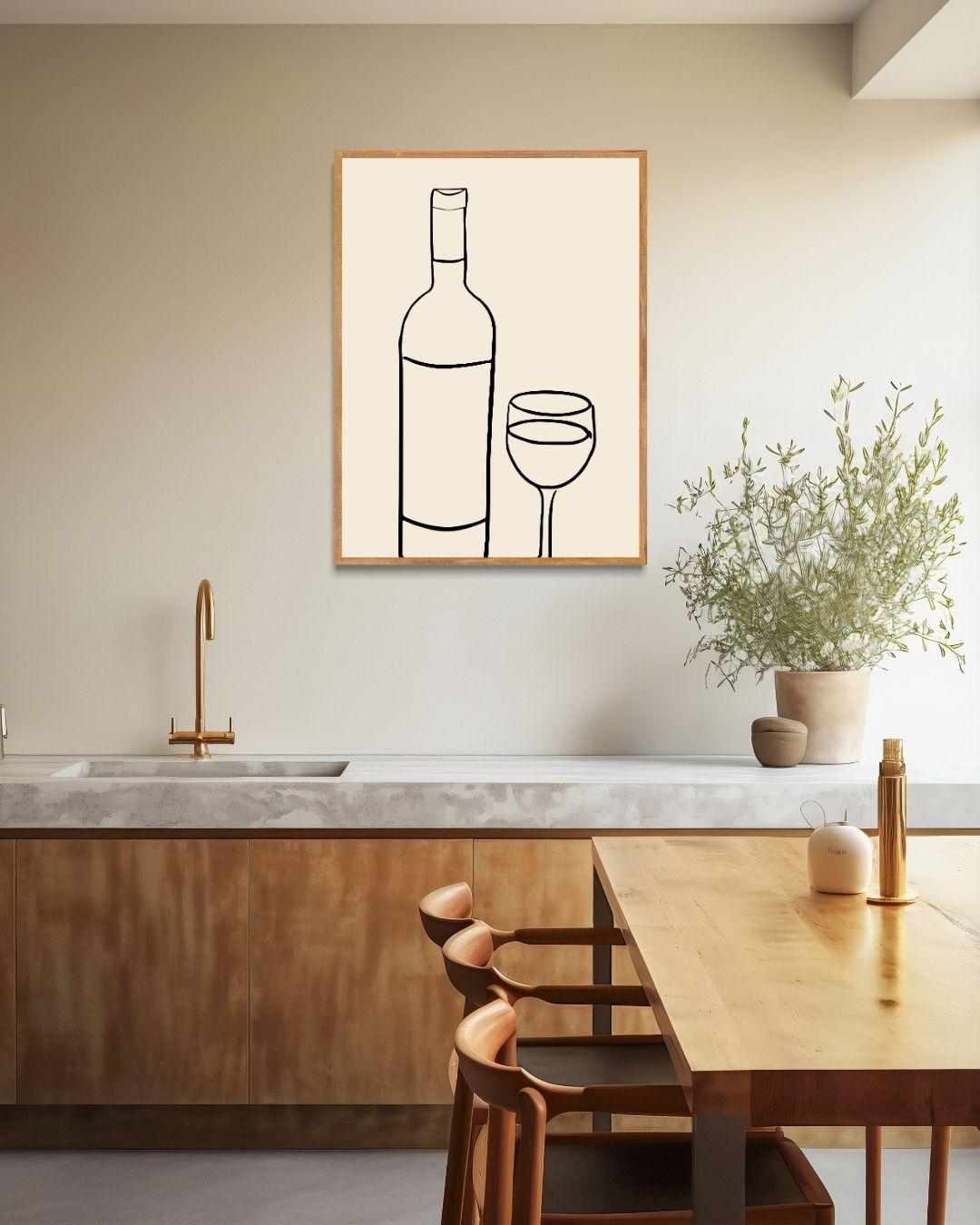 Wein und Essen? Poster