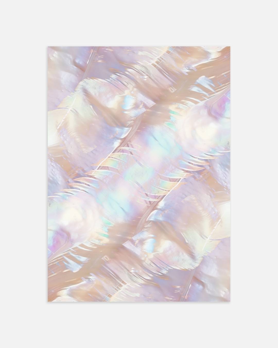 Parelmoer glans Poster