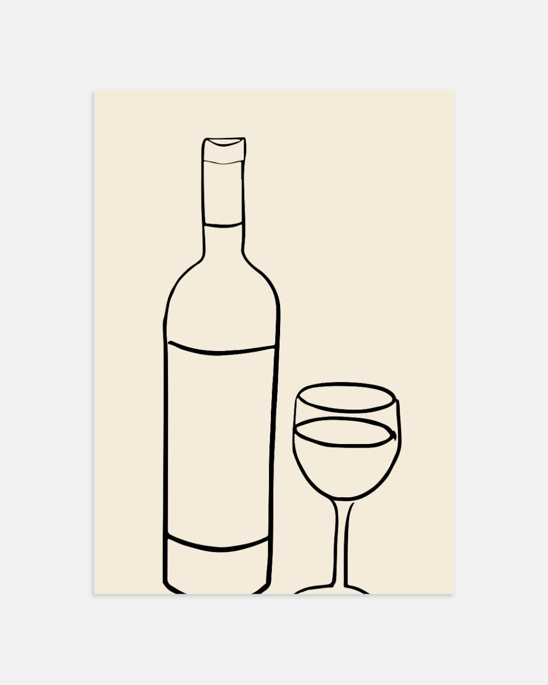 Wein und Essen? Poster