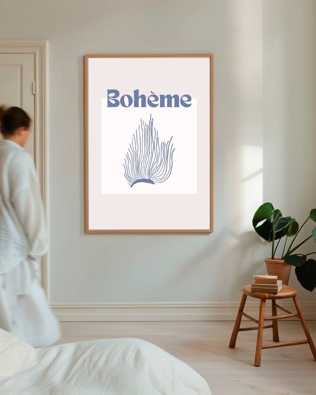 Bohème koraal Poster